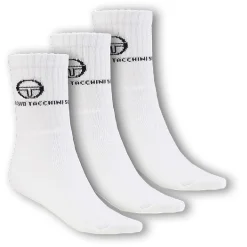 Discount Gifi Chaussette de sport Sergio Tacchini coton blanc x3