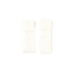 Online Gifi Chaussettes hautes style tricot femme grises ou blanches