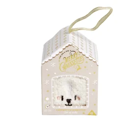 Outlet Gifi Chaussettes lapin mixte beige et rose - Taille unique