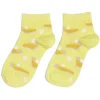 Sale Gifi Chaussettes originales basses motif tarte au citron jaune - T36/40