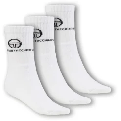 Outlet Gifi Chaussettes x3 Sergio Tacchini blanches