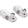 Gifi Chaussons ballerines Femme motif koala gris - T36 à 41