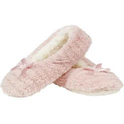 Outlet Gifi Chaussons ballerines femme rose T36-41