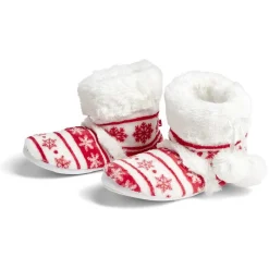 New Gifi Chaussons bottes de Noël rouge et blanc 36/37