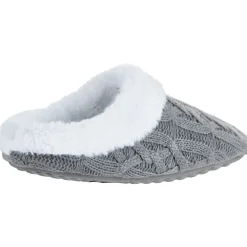 Online Gifi Chaussons gris mémoire de forme femme
