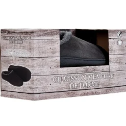 Discount Gifi Chaussons mémoire de forme