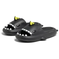 Outlet Gifi Chaussons requin dragon caoutchouc gris 44/45