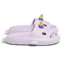 Best Gifi Chaussons requin licorne caoutchouc violet 38/39