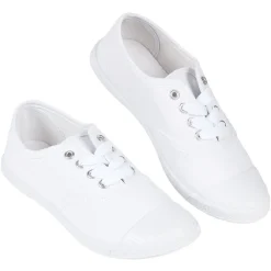 Discount Gifi Chaussures en toile de coton blanc t 40
