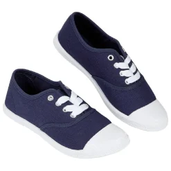 Hot Gifi Chaussures en toile de coton bleu marine t 42