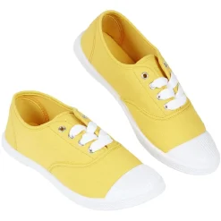 Online Gifi Chaussures en toile de coton jaune t 36