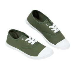 Sale Gifi Chaussures en toile de coton kaki t 37