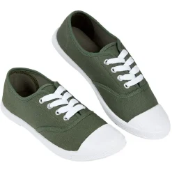 Hot Gifi Chaussures en toile de coton kaki t 39