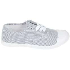 Best Gifi Chaussures en toile de coton rayures bleu et blanc t 39