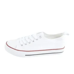 Outlet Gifi Chaussures toiles femme T36 à 40 blanches