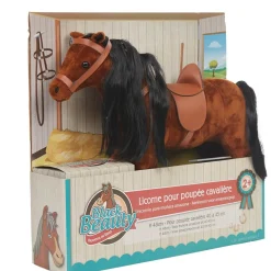 Gifi Jeux D'Imagination Et D'Imitation<Cheval licorne pour poupée cavalière marron