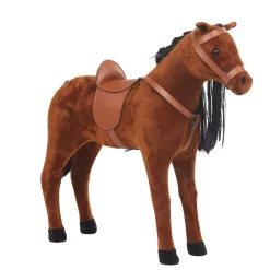 Gifi Jeux D'Imagination Et D'Imitation<Cheval licorne pour poupée cavalière marron
