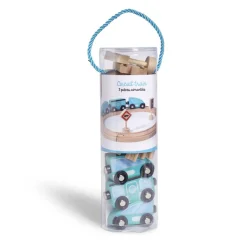 Gifi Eveil<Circuit véhicule en bois 24 pièces 30x26cm - 3 modèles