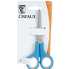 Ciseau droitier plastique bleu*Gifi