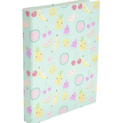 Classeur A4 à levier motif fruit 31,7x24,5cm*Gifi Online