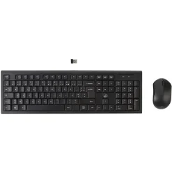 Clavier et souris sans fil Bluetooth noir*Gifi Hot