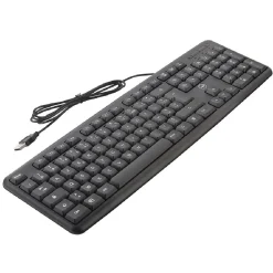 Clavier filaire Deluxe Classic USB noir*Gifi Sale