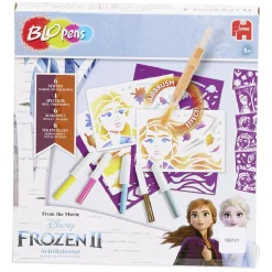 Gifi Jeux Créatifs<Coffret Blopens La Reine des Neiges stylo souffleur 19 pièces