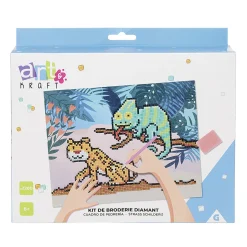 Gifi Coffret broderie DIY canevas diamant
