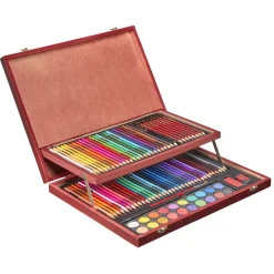 Gifi Coffret coloriage en bois 83 pièces