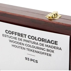 Gifi Coffret de coloriage en bois