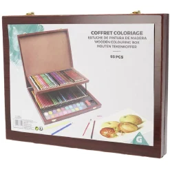 Gifi Coffret de coloriage en bois