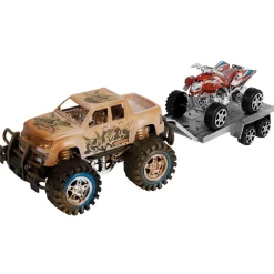 Gifi Jeux D'Imagination Et D'Imitation<Coffret de voiture pick up avec attelage et quad
