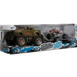 Gifi Jeux D'Imagination Et D'Imitation<Coffret de voiture pick up avec attelage et quad