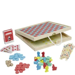 Gifi Jeux De Société Et Éducatifs<Coffret 100 jeux en bois