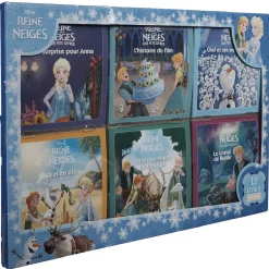 Gifi Coffret La Reine Des Neiges coloriage x6 et livre x6