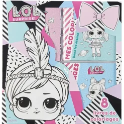 Gifi Coffret LOL 8 coloriages