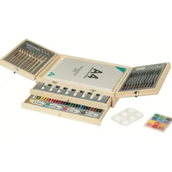 Gifi Coffret à peinture en bois 83 pièces