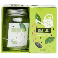 Gifi Coffret Prenez-en de la graine Basilic avec graine, bocal et livret
