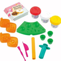 Gifi Jeux Créatifs<Coffret pâte à modeler pâtisserie 13 pièces