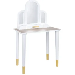 Gifi Jeux D'Imagination Et D'Imitation<Coiffeuse en bois naturel et blanc