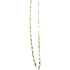 Sale Gifi Collier 3 rangs pompon métal doré 40x8x2