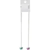 Hot Gifi Collier x2 avec médaillon papillon Best friends