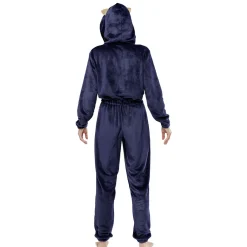 Best Gifi Combinaison pyjama Chat bleu et doré Taille L