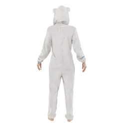 Discount Gifi Combinaison pyjama Koala gris et bleu pailleté Taille L