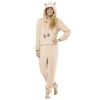 Discount Gifi Combinaison pyjama Renard beige Taille L
