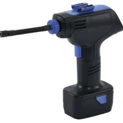 Gifi Compresseur à air voyant LED bleu et noir
