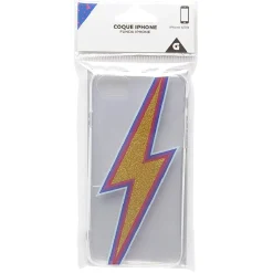 Coque de téléphone pour iphone,motif éclair, Plastique*Gifi Outlet