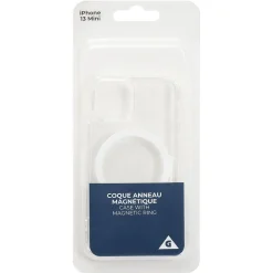 Coque magnétique iPhone 13 Mini transparent*Gifi New