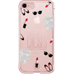Coque pour IPhone 5C motif fleur plastique*Gifi