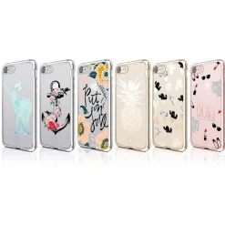 Coque pour IPhone 6 et 6S motif fleur plastique*Gifi Clearance